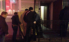 Разгрузка оборудования 325 кг.