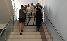 Перевозка Xerox весом 325 кг.