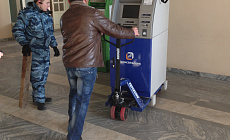Разгрузка банкомата для ОАО "Промсвязьбанк"